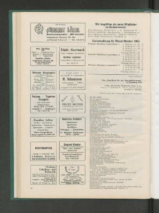 Rentenzahlung für Monat Oktober 1963