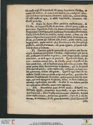 Thesis XII