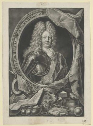 Bildnis des Christian Ernst von Brandenburg Bayreuth