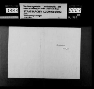 Allmanden und Realgemeinderechte zu Dörrenzimmern und in der Teilgemeinde Stachenhausen