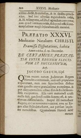 Præfatio XXXVI. - Præfatio XL.