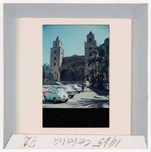 Cefalù: Normannische Kathedrale (Foto 1965)