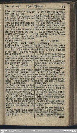 Der 146. Psalm