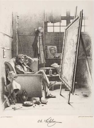 Christian Köhler in seinem Atelier