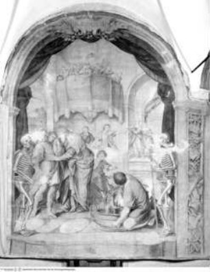 Szenen aus dem Alten und Neuen Testament, Szenen aus der Parabel des Verlorenen Sohnes, Vorbereitungen für das Fest