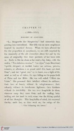 Chapter VI. Margaret of Angouleme