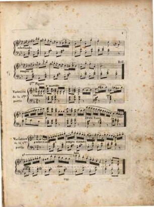 Les élégantes : contredanses variées et brillantes