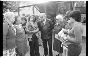 Kleinbildnegativ: Aktionstag, SEW Reinickendorf, Alt-Tegel, 1979