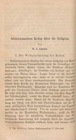 134-184 Schleiermachers Reden über die Religion