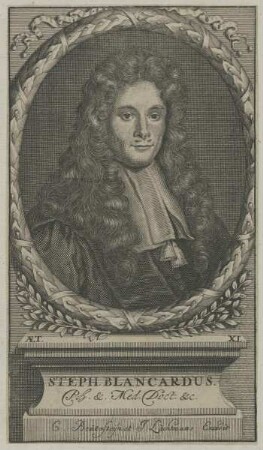Bildnis des Steph. Blancardus