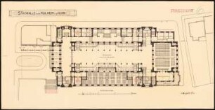 Stadthalle, Mülheim an der Ruhr: Grundriss EG
