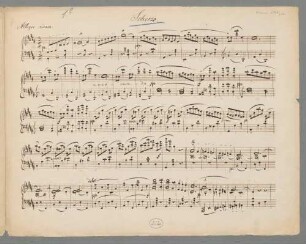 Scherzo WoO 44, 1. Fassung - BSB Mus.ms. 4745-12