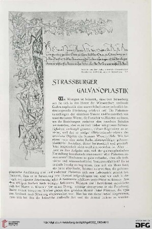 Strassburger Galvanoplastik