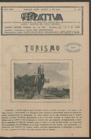 23.1946=Nr. 265: Nativa, 23.1946=Nr. 265