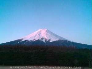 "2009-03-12 05:59.00" aus der Serie "100100 Views of Mount Fuji"