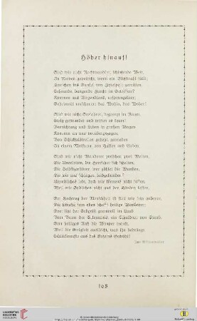 Höher hinauf!