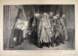 Rede Friedrichs des Großen an seine Generale nach der Schlacht von Kunersdorf (1759)