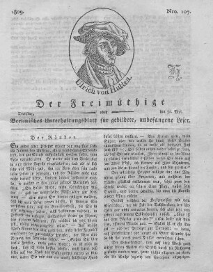 Nro. 107., Dienstag, den 30. Mai 1809