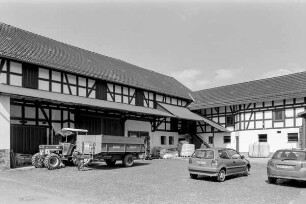 Hofanlage (Hofreite, Fachwerk); Gemünden, Am Zinn 1