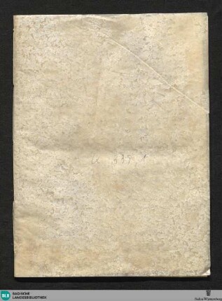 Fragmenta - Cod. Karlsruhe 339
