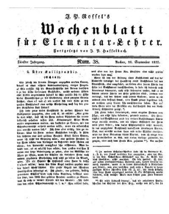Über Kalligraphie : Schluß