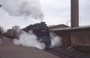 Nordhausen Nordbahnhof Lok 99 6001 Rangierfahrt