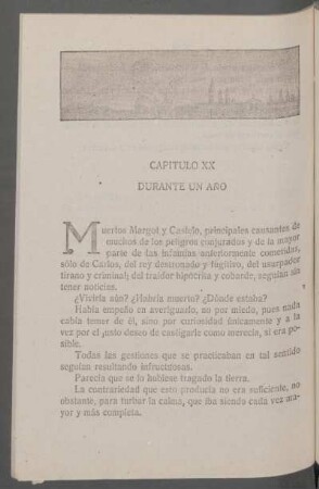 Capítulo XX - Durante un año