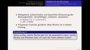 Lizenzinkompatibilitäten bei Open Data Lizenzen
