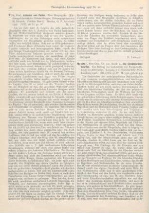 551-552 [Rezension] Wilk, Karl, Antonius von Padua. Eine Biographie