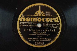 Schlager-Salat : Potpourri; II. Teil / zubereitet von Paul Morgan