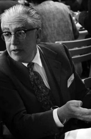 12. Tagung 1962 Physik; Bayrisches Frühstück: Emilio Segrè
