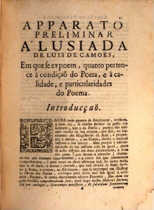 Lusiada, 1. Napoles, 1731