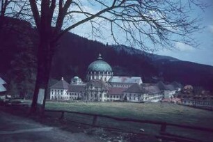 St. Blasien. Blick zum Dom, von Südwesten