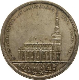 Prinz Xaver - Grundsteinlegung der Kreuzkirche