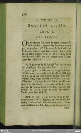 Section X. Société civile