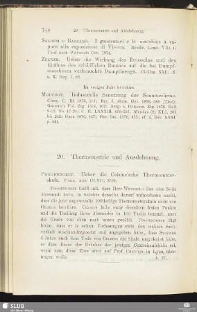 20. Thermometrie und Ausdehnung