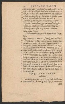 Cap. 35. De Communicatione.
