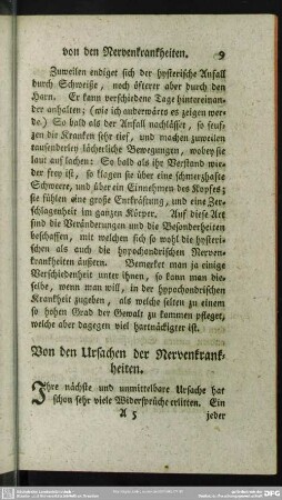 Von den Ursachen der Nervenkrankheiten