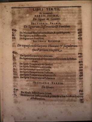 Daniel Sennerti Institutionum medicinae libri quinque