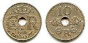 Dänemark, 10 Öre