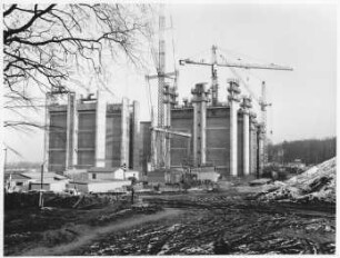 Schiffshebewerk Lüneburg, Scharnebeck, Bauzustand