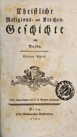Christliche Religions- und Kirchen-Geschichte, 3