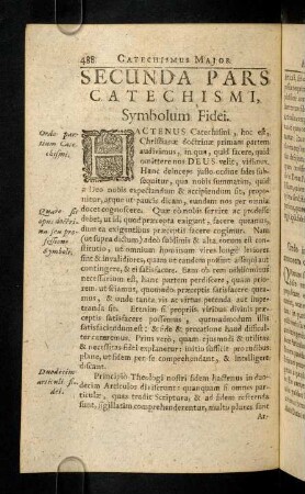 488-489, Hactenus Catechismi, hoc est, Christianae ...
