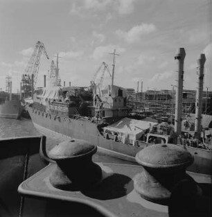 Stralsund. Hafen, VEB Volkswerft Stralsund