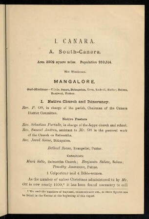 31-47, I. Canara
