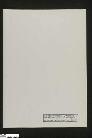 Vermögen des verstorbenen Ferdinand Mohr