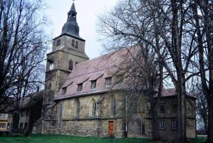 Dorfkirche, Gesamtansicht von Südost