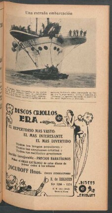 Una extraña embarcación - [Fotografía]