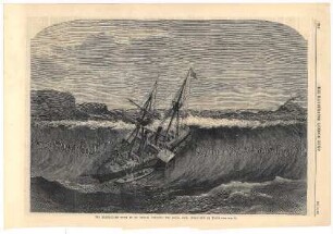 The earthquake wave at St. Thomas striking the royal mail steam ship "La Plata"