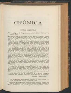 Letras argentinas